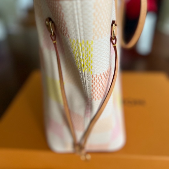 LOUIS VUITTON Tote Bag N40668 Damier Canvas Neverfull MM - Picture 4 of 11